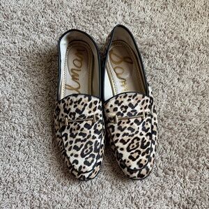 Sam Edelman Leopard Print Loafers